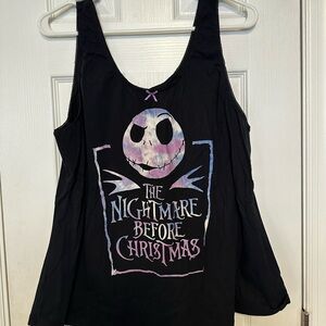 TORRID nightmare before Christmas sleep tank size 2X